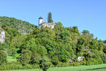 Arlesheim, Schloss Birseck, Birseck, Burg, Ruine, Ermitage, Dornach, Spazierweg, Wanderweg,...