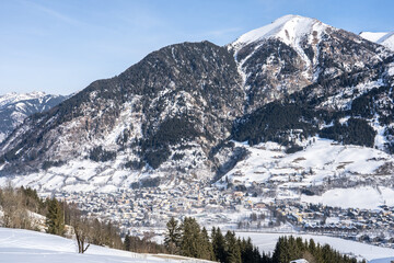 Fototapeta na wymiar Ski resort Bad Hofgastein, Austria