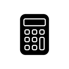  Calculator icon Calculator icon isolated on white background. Calculator icon simple sign