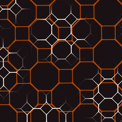 Obraz premium honeycomb, pattern, honey, yellow, vector, bee, seamless texture, orange, design, wallpaper, illustration, food, hexagon, comb, sweet, beehive, shape, backgrounds, wax, beeswax, gold, background, geom