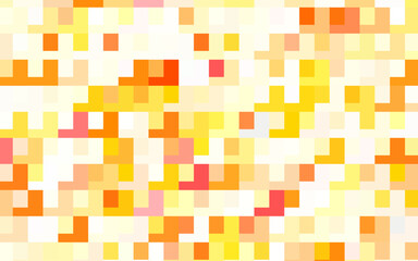 Light Orange vector backdrop with rhombus.