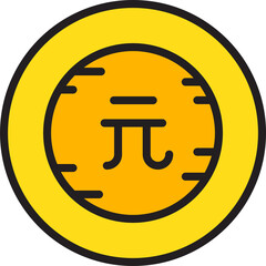 renminbi coin icon