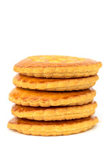 the small sweet apple cakes