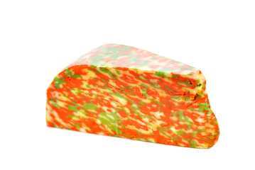 the tricolore mixed cheese - colorful cheese