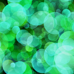 gradient circles background