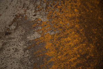 rusty metal background