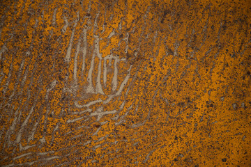 painted metal texture