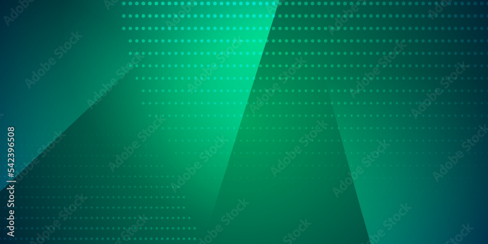 Poster green blue abstract modern background with dotted lines. vector design
