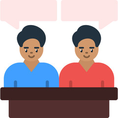 Fototapeta premium Meetings Icon