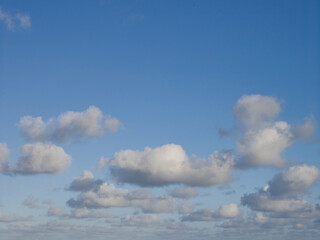 The Hague, Netherlands: Clouds in the sky during the morning.