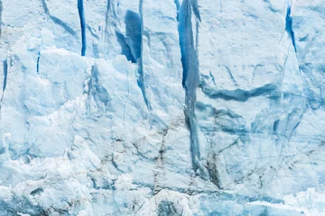Gordijnen Detail of Perito Moreno Glacier in Argentina © Fyle