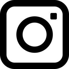 Camera instagram linear icon