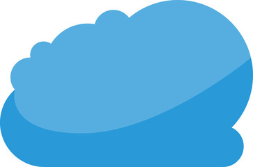 blue cloudscape illustration