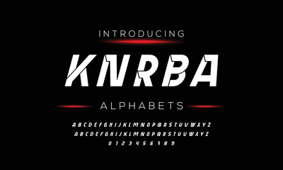 KNRBA Elegant alphabet letters font and number. Classic Lettering Minimal Fashion Designs. Typography modern serif fonts decorative vintage design concept. vector illustration