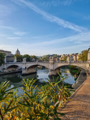 Fototapeta premium scorcio di roma vaticano