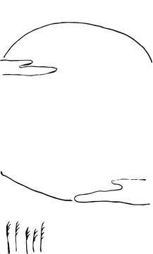 十五夜の満月
