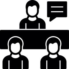 Company Meeting Icon