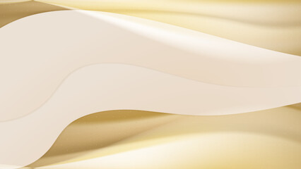 Abstract luxury background with silk, curve wave, glitter, bokeh, and golden line