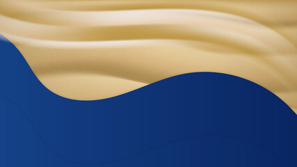 Abstract luxury blue and gold background. Dark blue luxury premium background and gold line.