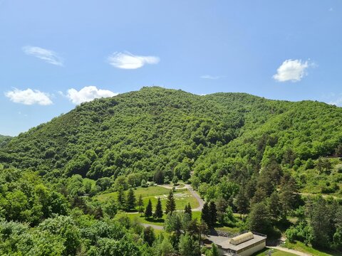 Embalse de Eugi en Espagne pr&egrave;s des Pyr&eacute;n&eacute;e