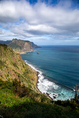 Fototapeta na wymiar Vereda do Larano hiking trail, Madeira 