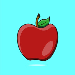 Illustration of an Apple
