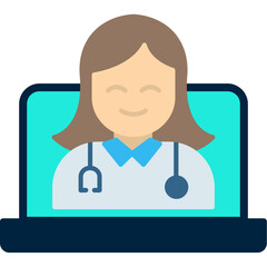 Online Doctor Icon