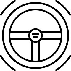 Steering Wheel Icon