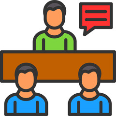 Company Meeting Icon
