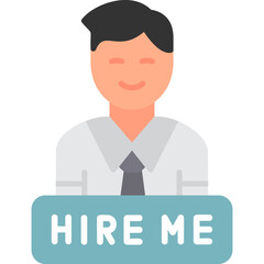 Hire Me Icon