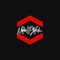 nyc stylish t-shirt and apparel trendy design .
