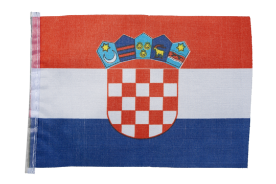 State flag of the country Croatia, isolate