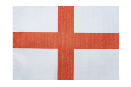 National flag of the country of England, isolate