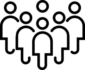 People, business team vector icon