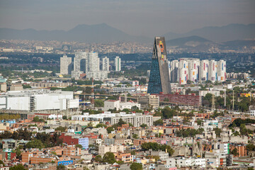 Fototapeta na wymiar view from Torre Latinoamericana CDMX