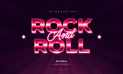 Colorful 80s Retro Text Style with Glowing Neon and 3D Effect