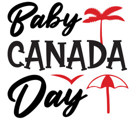 Baby Canada Day, Beach SVG Bundle, Beach T-Shirt Bundle, Beach SVG, SVG Design, Beach SVG Design