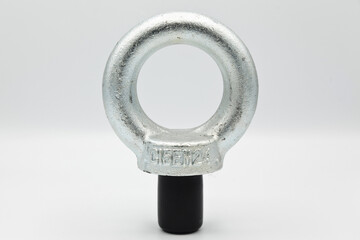 Galvanized metal with metric 24 eye bolt, CE certified in accordance with European standards,...