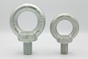 Galvanized metal with metric 20 and 24 eye bolt, CE certified in accordance with European...