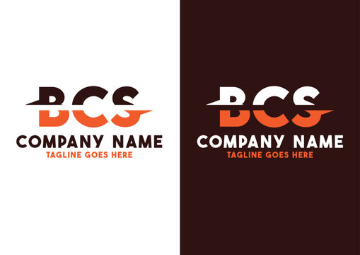 Letter BCS logo design vector template, BCS logo