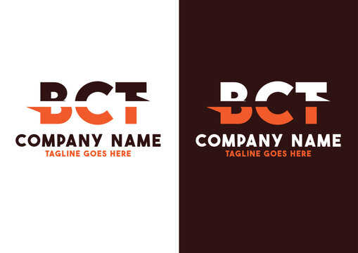 Letter BCT logo design vector template, BCT logo