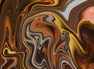 Liquid alcohol marble ink in water abstract background