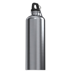 3d rendering illustration of a reusable water bottle