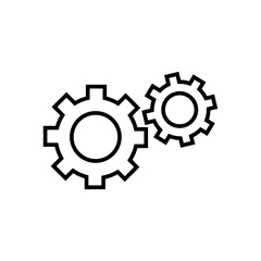 gear,symbol,icon,template,vector