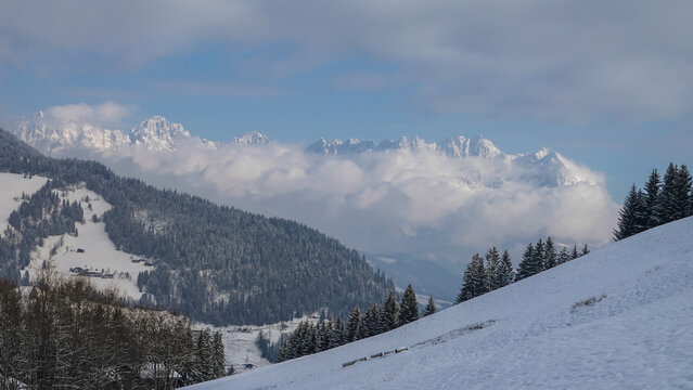 Wolken Himml am Wilden Kaiser in Tirol