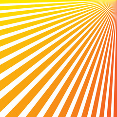 Obraz premium geometric abstract background of colored radial stripes, semitone