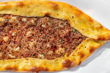 Khachapuri with meat