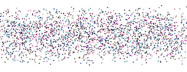 Naklejka premium 3D animation of exploding confetti