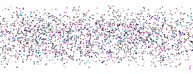Naklejka premium 3D animation of exploding confetti