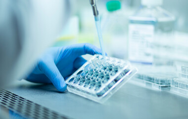 medicine, medical, cell culture and biology laboratory photo